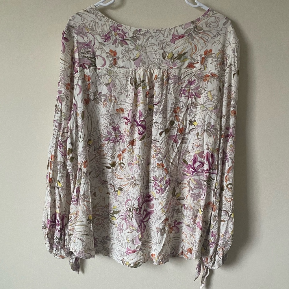 Anthropologie Maeve Pernille Floral Blouse NWT - Picture 8 of 10